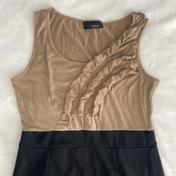 Hypnotik cream and black dress - Picture 3 of 17